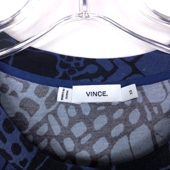 Vince snake pattern navy tank - Picture 2 of 8